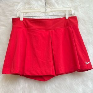Nike red athletic skort shorts